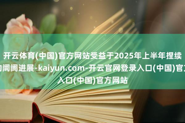 开云体育(中国)官方网站受益于2025年上半年捏续回暖的阛阓进展-kaiyun.com-开云官网登录入口(中国)官方网站