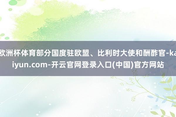 欧洲杯体育部分国度驻欧盟、比利时大使和酬酢官-kaiyun.com-开云官网登录入口(中国)官方网站
